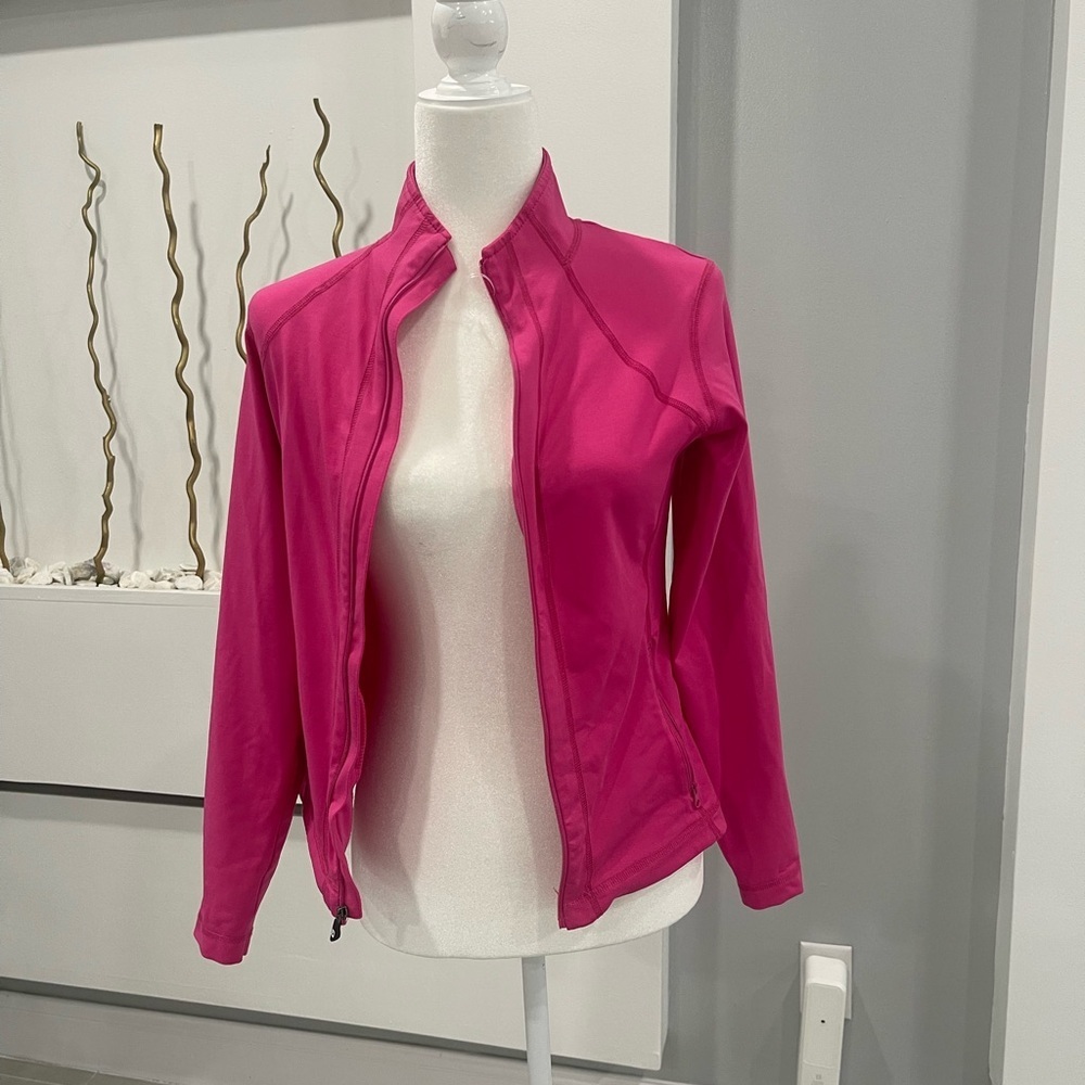 Vibrant Pink Utility Jacket